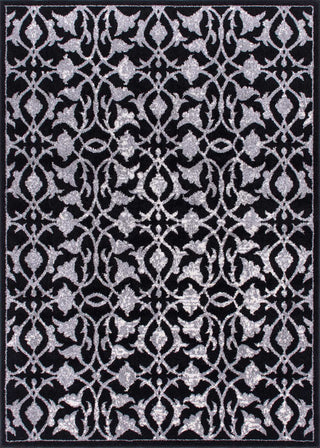 Nourison Atash ATA02 Black Area Rug main image