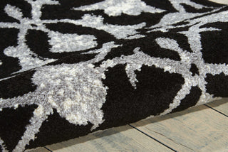 Nourison Atash ATA02 Black Area Rug Detail Image