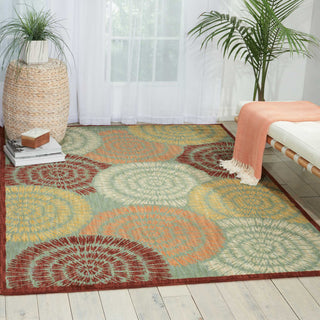 Nourison Aristo ARS08 Multicolor Area Rug Room Image Feature