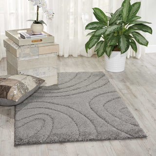 Nourison Austin ASTN1 Silver Area Rug Room Image