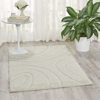 Nourison Austin ASTN1 White Area Rug Room Image