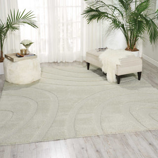 Nourison Austin ASTN1 White Area Rug Room Image