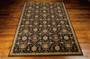 Nourison Ancient Times BAB01 Persian Treasure Black Area Rug by Kathy Ireland Main Image Feature