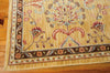 Nourison Ancient Times BAB01 Persian Treasure Gold Area Rug by Kathy Ireland 8' X 11' Corner Shot