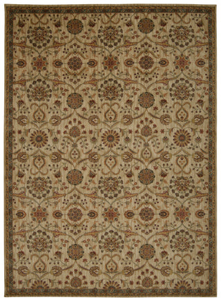 Nourison Ancient Times BAB01 Persian Treasure Ivory Area Rug by Kathy Ireland main image