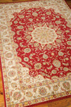 Nourison Ancient Times BAB02 Palace Red Area Rug by Kathy Ireland 8' X 11' Floor Shot