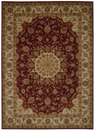 Nourison Ancient Times BAB02 Palace Red Area Rug by Kathy Ireland main image