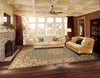 Nourison Ancient Times BAB02 Palace Teal Area Rug by Kathy Ireland Main Image Feature