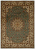 Nourison Ancient Times BAB02 Palace Teal Area Rug by Kathy Ireland main image