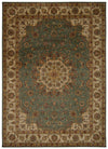 Nourison Ancient Times BAB02 Palace Teal Area Rug by Kathy Ireland main image