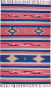 Baja BAJ01 Pink/Blue Area Rug by Nourison 3'6'' X 5'6''