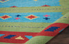 Baja BAJ02 Blue Green Area Rug by Nourison Detail Image
