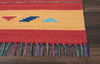 Baja BAJ02 Orange/Red Area Rug by Nourison Detail Image