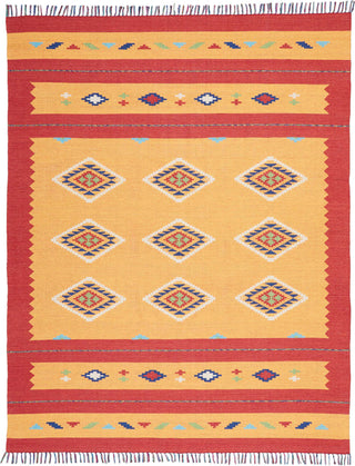 Nourison Baja BAJ02 Orange/Red Area Rug Main Image