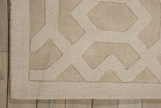 Barcelona BAR02 Sand Area Rug by Nourison Corner Image