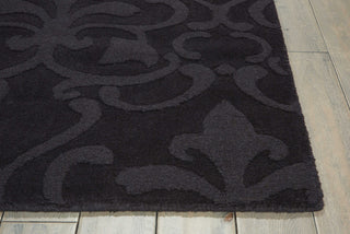 Nourison Barcelona BAR04 Charcoal Area Rug Detail Image