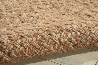 Nourison Basketweave BSKW1 Silver Area Rug Detail Image