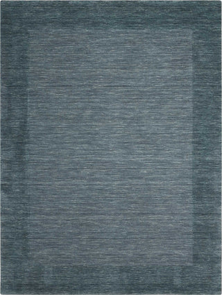 Nourison Ripple RIP01 Spa Area Rug by Barclay Butera 5'6'' X 7'5''