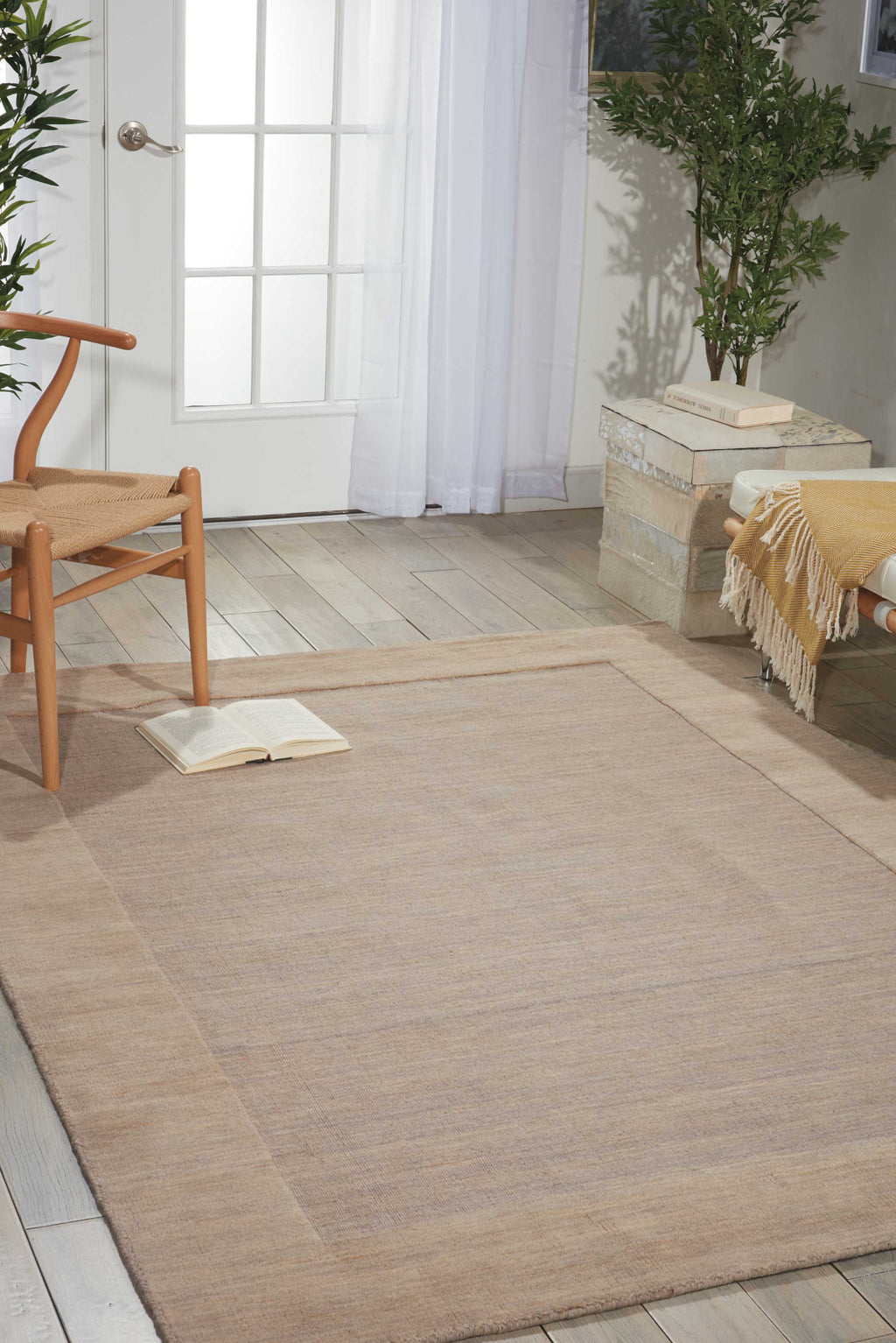 Nourison Ripple RIP01 Tranquil Area Rug by Barclay Butera Room Image Feature