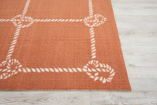 Nourison Bbl14 Catalina CTN01 Paprika Area Rug by Barclay Butera Detail Image