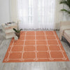 Nourison Bbl14 Catalina CTN01 Paprika Area Rug by Barclay Butera Room Image Feature