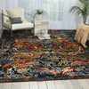 Nourison Dynasty DYN05 Empress Midnight Area Rug by Barclay Butera Main Image Feature