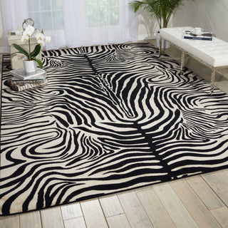 Nourison Madagascar MDG01 Ebony Area Rug by Barclay Butera Room Image Feature