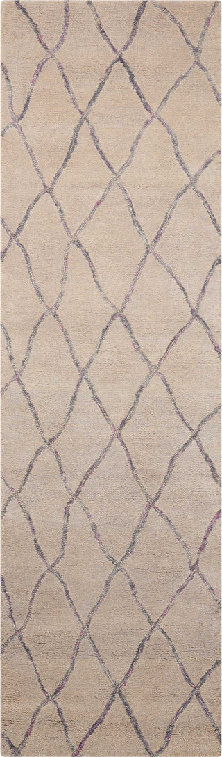 Nourison Intermix INT02 Driftwood Area Rug by Barclay Butera 2'3'' X 8' Runner