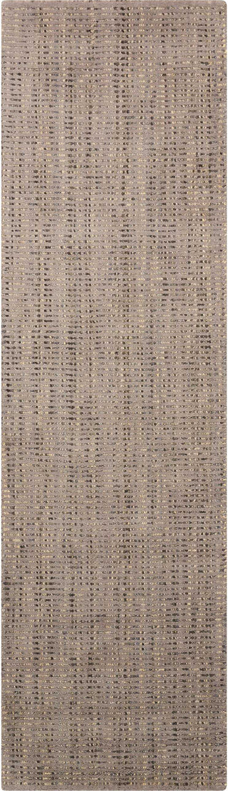 Nourison Intermix INT03 Smoke Area Rug by Barclay Butera 2'3'' X 8' Runner