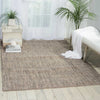 Nourison Intermix INT03 Smoke Area Rug by Barclay Butera Room Image Feature