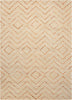 Nourison Intermix INT04 Sand Area Rug by Barclay Butera 5'3'' X 7'5''