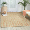 Nourison Intermix INT04 Sand Area Rug by Barclay Butera Room Image Feature