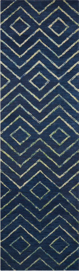 Nourison Intermix INT04 Storm Area Rug by Barclay Butera 2'3'' X 8' Runner