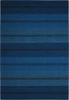Nourison Oxford OXFD1 Mediterranean Stripe Area Rug by Barclay Butera 5'3'' X 7'5''