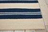 Nourison Oxford OXFD2 Awning Stripe Area Rug by Barclay Butera Detail Image