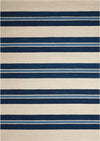 Nourison Oxford OXFD2 Awning Stripe Area Rug by Barclay Butera 5'3'' X 7'5''
