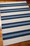 Nourison Oxford OXFD2 Awning Stripe Area Rug by Barclay Butera Detail Shot