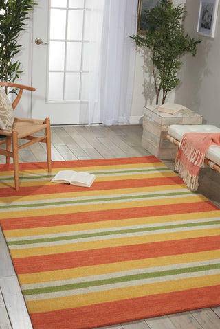 Nourison Oxford OXFD5 Citrus Area Rug by Barclay Butera Main Image Feature