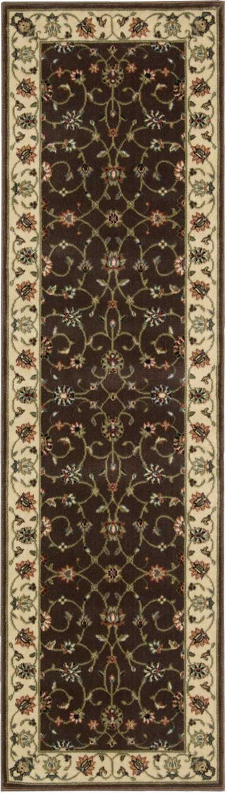 Nourison Persian Arts BD04 Chocolate Area Rug Runner Image