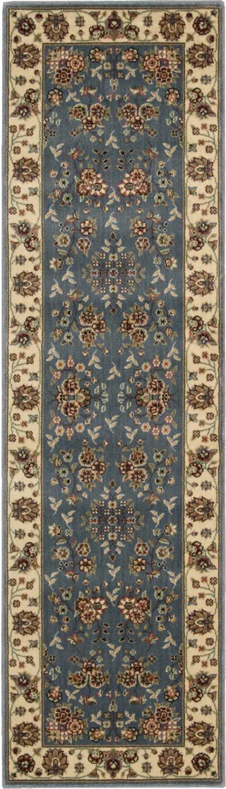 Nourison Persian Arts BD05 Light Blue Area Rug Runner Image