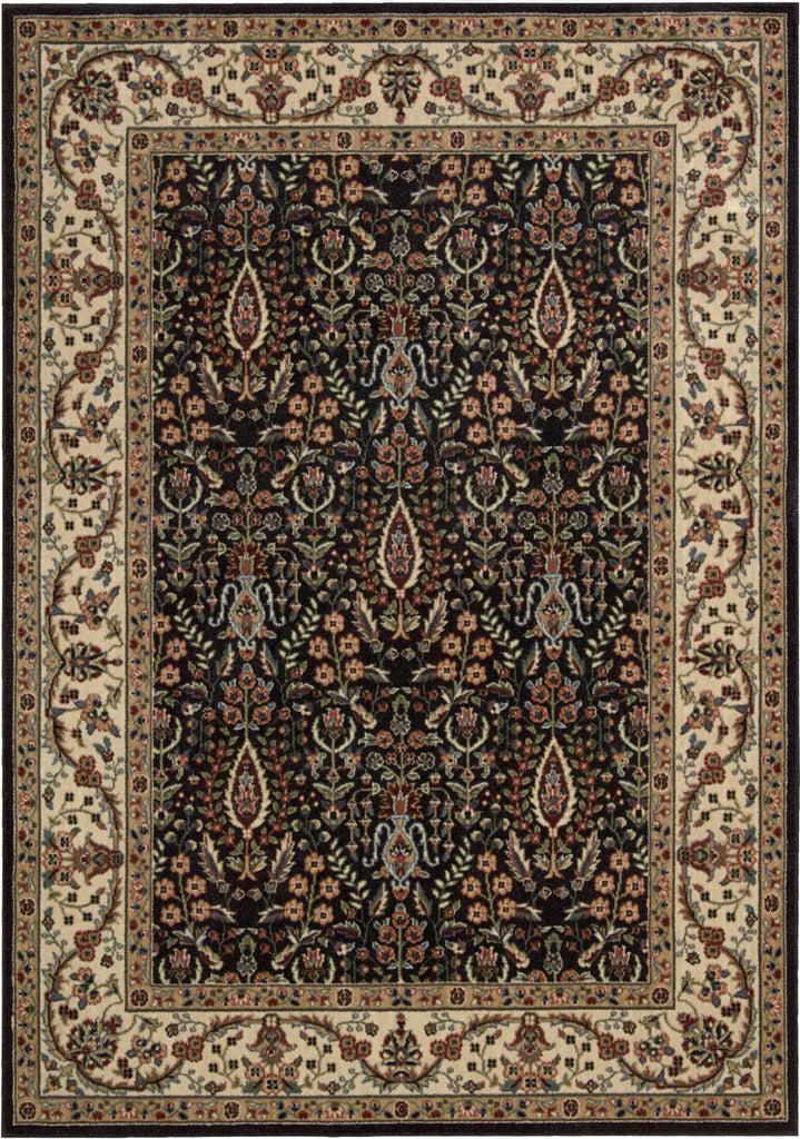 Nourison Persian Arts BD08 Black Area Rug
