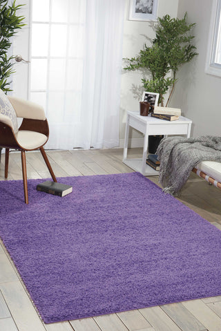 Nourison Bonita BON01 Light Violet Area Rug Room Image Feature