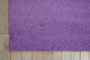 Nourison Bonita BON01 Light Violet Area Rug Corner Image