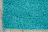 Nourison Bonita BON01 Turquoise Area Rug Corner Image