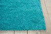 Nourison Bonita BON01 Turquoise Area Rug Detail Image