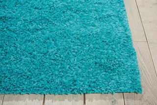 Nourison Bonita BON01 Turquoise Area Rug Detail Image