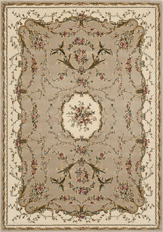 Nourison Bordeaux BOR01 Cream Area Rug main image