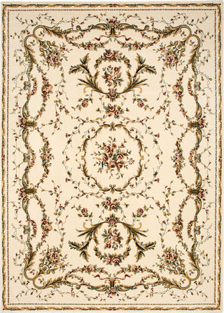 Nourison Bordeaux BOR01 Ivory Area Rug Main Image