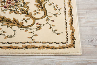 Nourison Bordeaux BOR01 Ivory Area Rug 6' X 8'