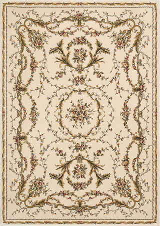 Nourison Bordeaux BOR01 Ivory Area Rug 6' X 8'